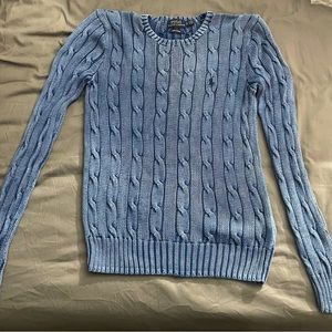 Blue POLO Ralph Lauren Cotton Sweater